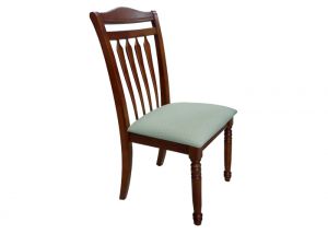 Robin-классический обеденный стул с мягким сиденьем и каркасом из массива гевеи.