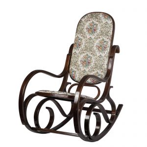 20048-WТP.Кресло-качалка,обивка ткань,купить недорого с доставкой.