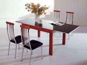 B 2189.Стильный,лаконичный,раскладной стол в современном дизайне
