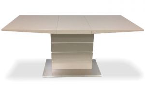 COOPER.Раскладной стол для кухни или гостиной, столешница и основание покрыты лаком.