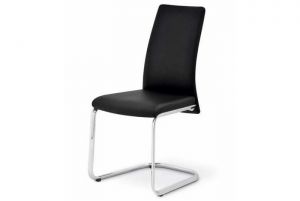 Стул NINA от PRANZO(Италия).Элегантный и удобный стул на металлических полозьях.